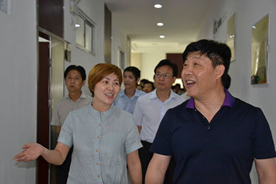 民政部领导视察枝秀公司