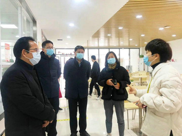 市民政局领导一行莅临春江综合性养老服务中心考察调研