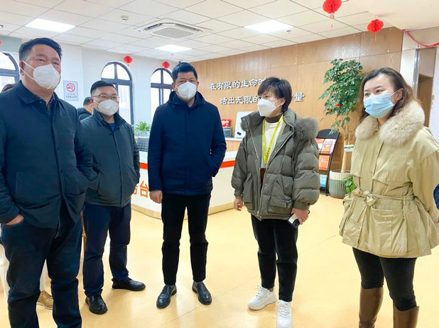 溧阳市民政局领导参观调研春江街道综合性养老服务中心