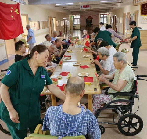 同心向党 · 情暖彭城 — 徐州彭城养护院开展系列活动庆祝建党节